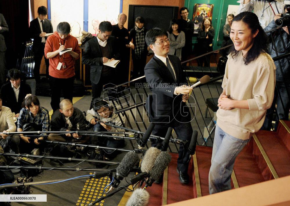 Terajima wins best actress at Berlin film festival