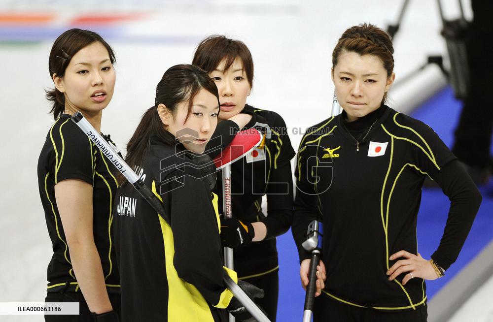 Japan defeated by Germany in women's curling game