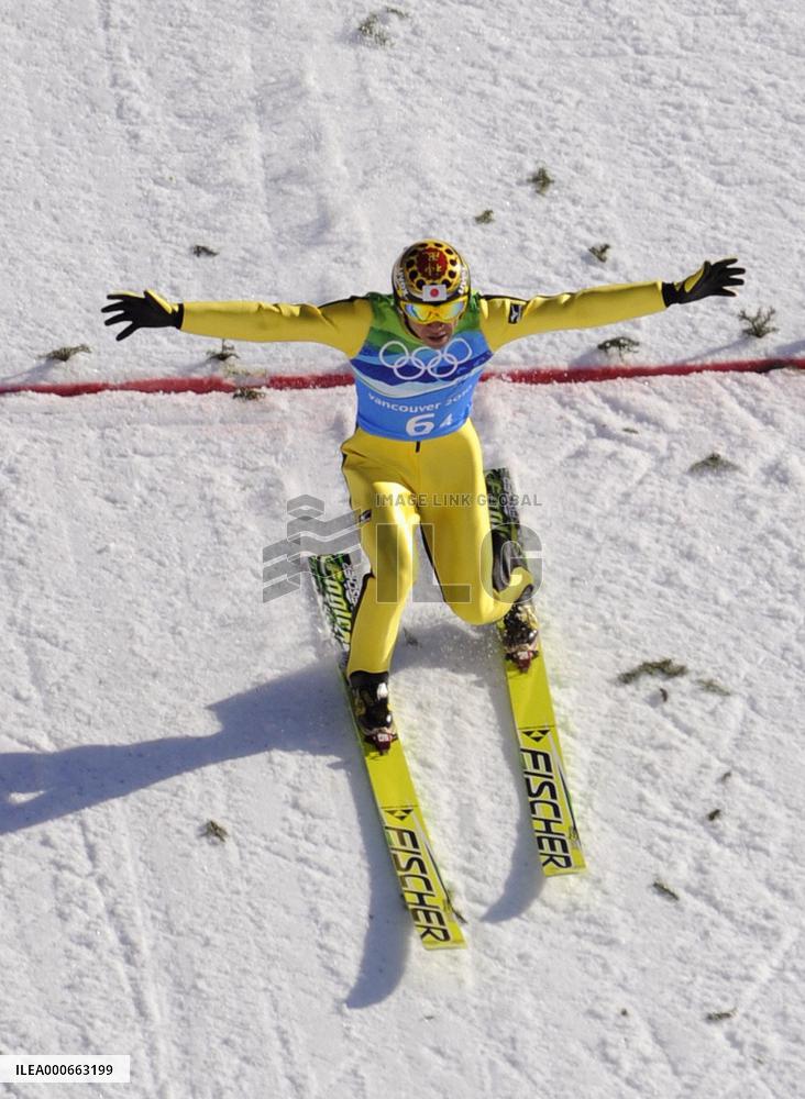 Japan 5th in ski jumping team event at Vancouver Olympics