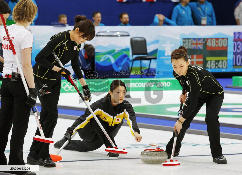 Japan beaten in women's curling at Vancouver Olympics