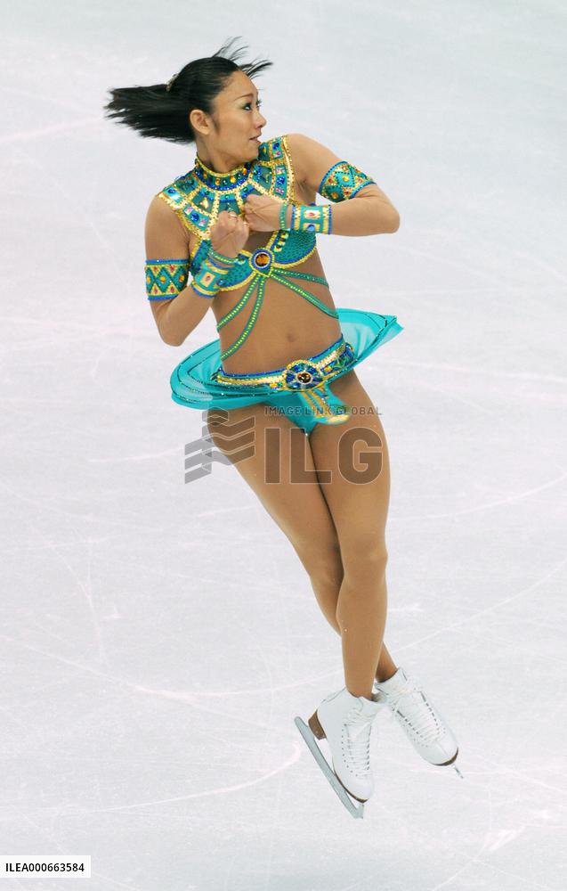 Japan's Ando at 5th at women's figure skating