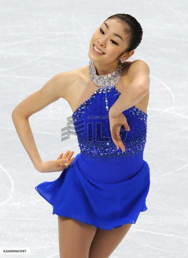 S. Korea's Kim wins women's figure skating