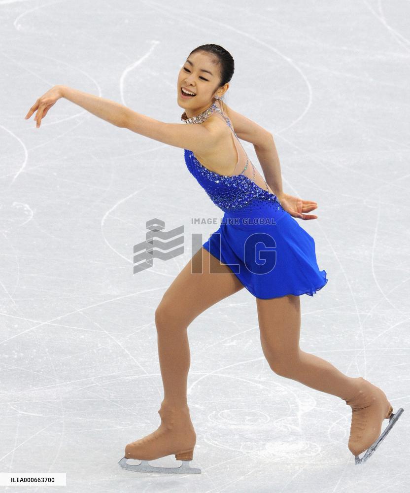 S. Korea's Kim takes gold in women's figure skating