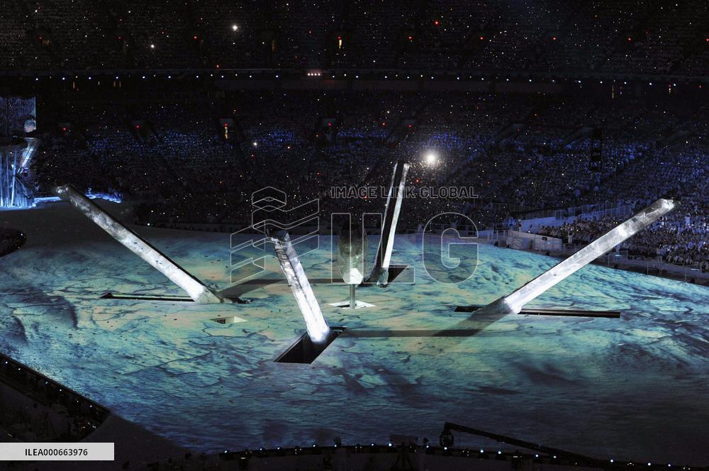 Closing ceremony for Vancouver Winter Olympics