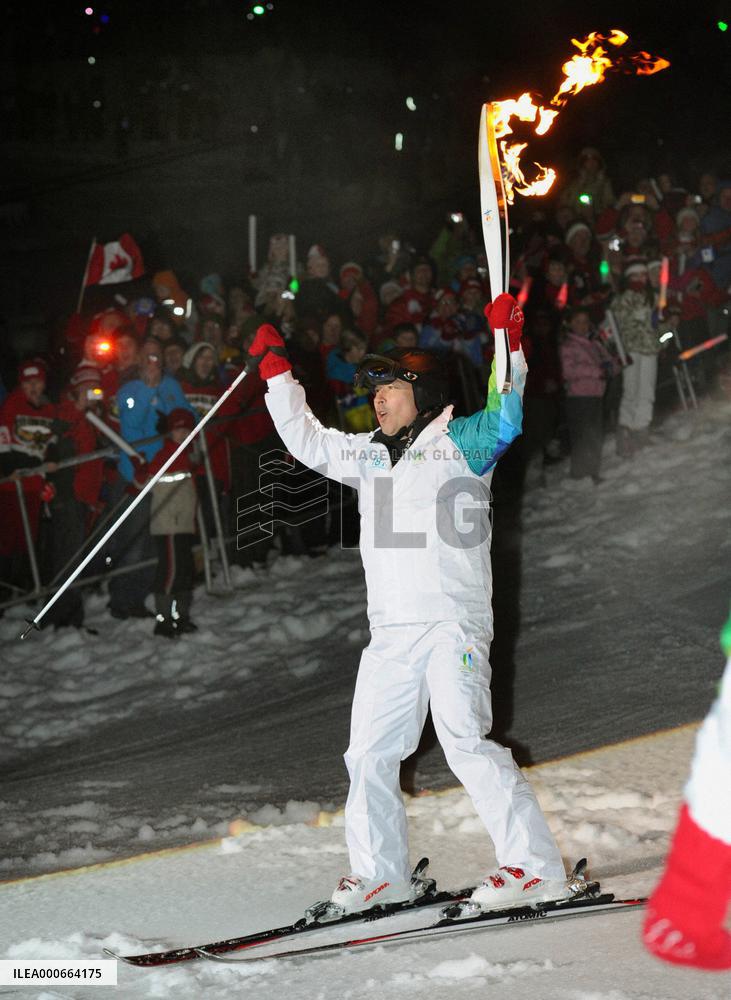 Olympic flame arrives in Whistler