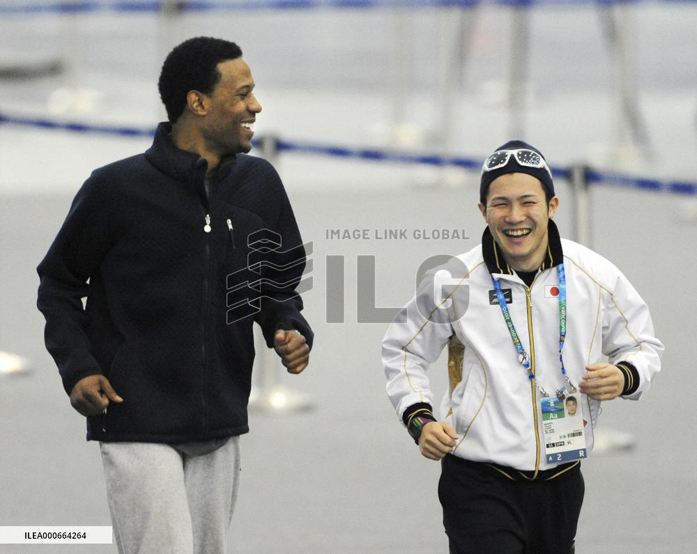 Shani Davis says he is fan of Japanese culture