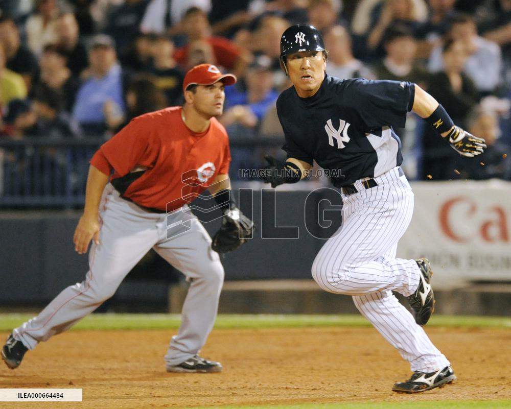 Baseball: H. Matsui gets 1st preseason hit