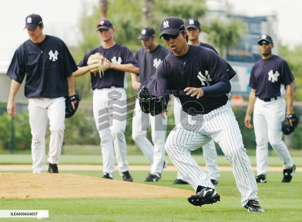Igawa in preseason practice