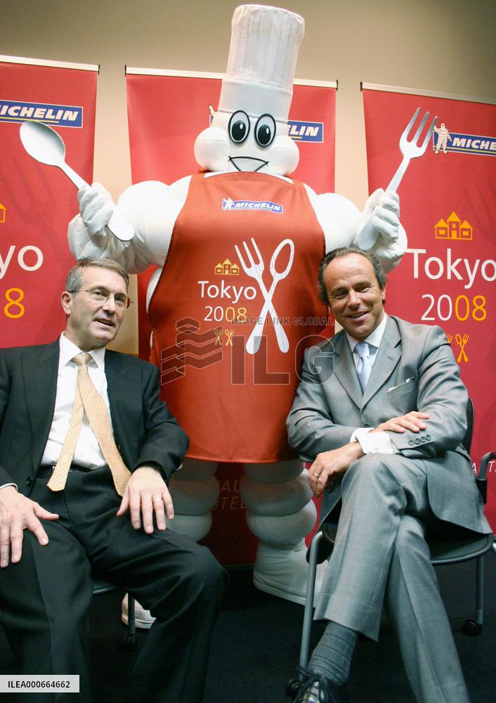 'The Michelin Guide Tokyo' to be released in November