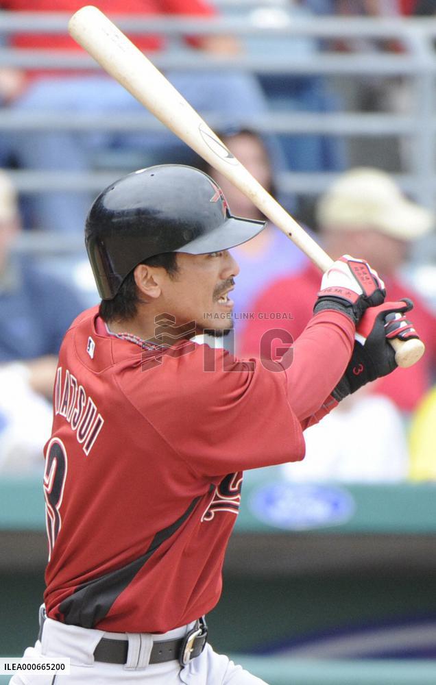 Astros' Matsui homers against Red Sox in preseason game