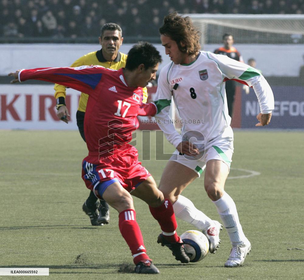 (1)Iran beat N. Korea in World Cup qualifier