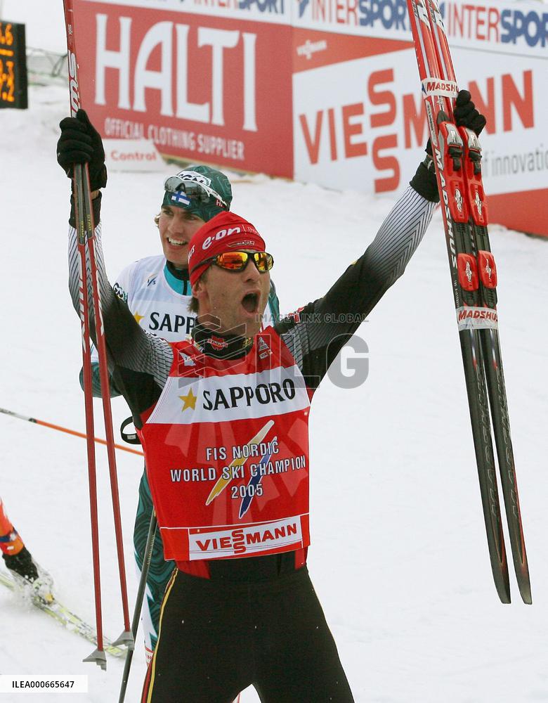 German's Ackermann wins men's Nordic combined 15 km