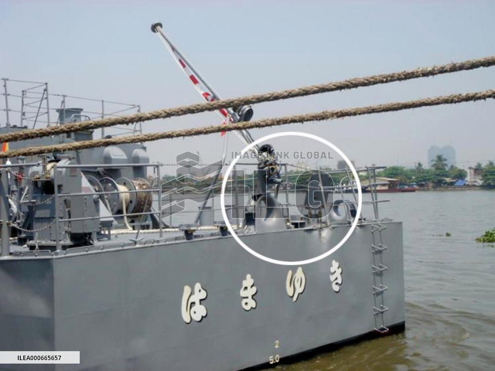 Japan destroyer collides with freighter in Vietnam port