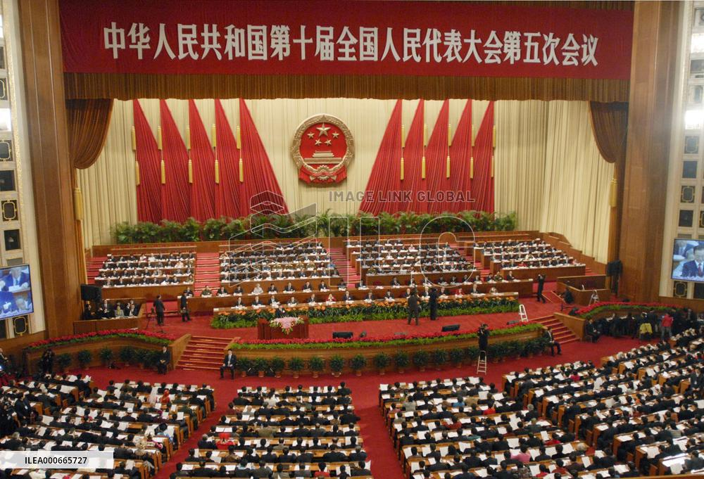 China's National People's Congress begins