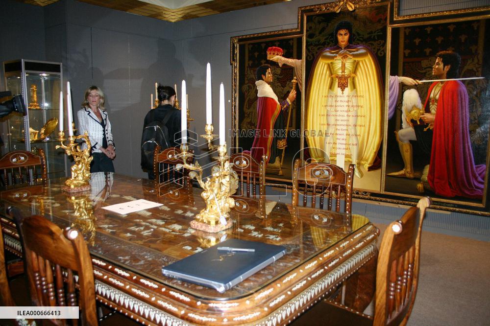 Michael Jackson's personal belongings displayed in L.A.
