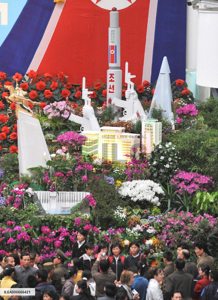 N. Koreans celebrate founder's birthday