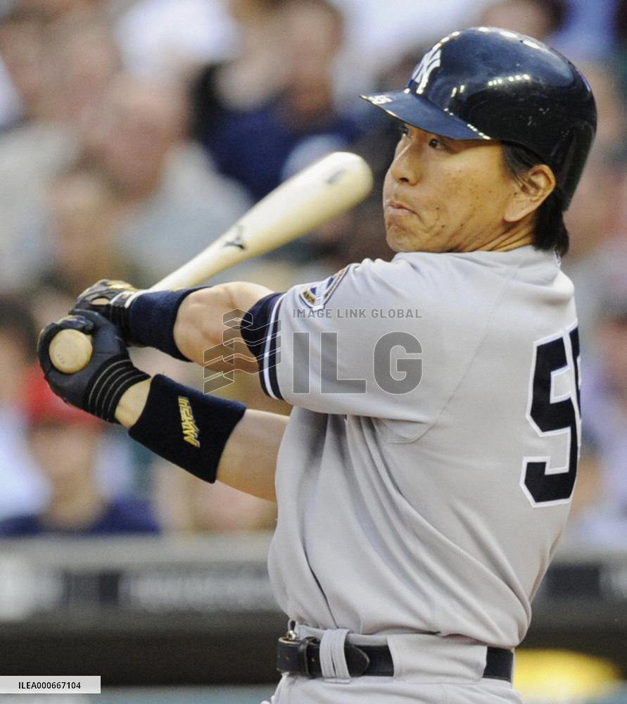 Yankees Matsui goes 1-for-4