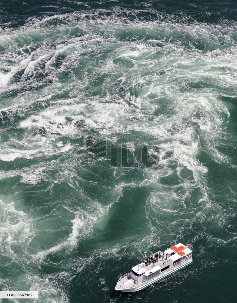 Whirlpools at Naruto Strait
