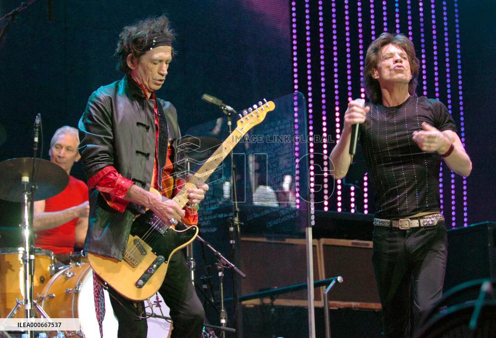 Rolling Stones perform in Shanghai