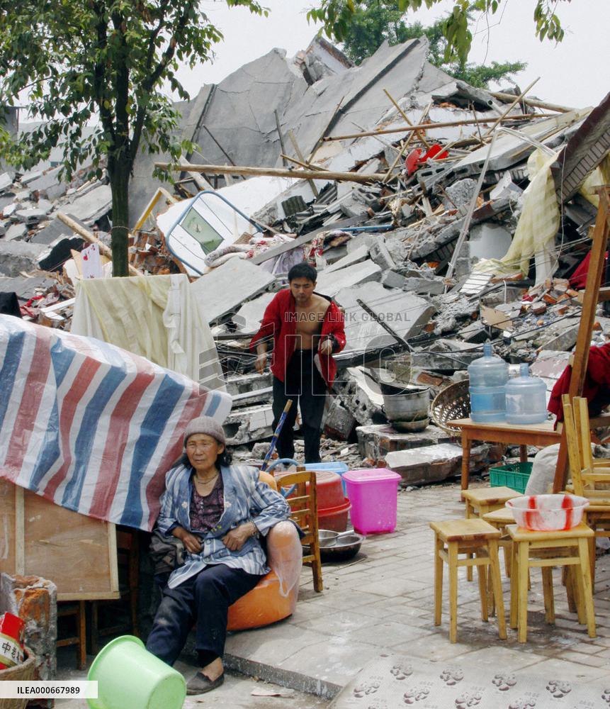 Photos from quake-devastated China's Sichuan Province