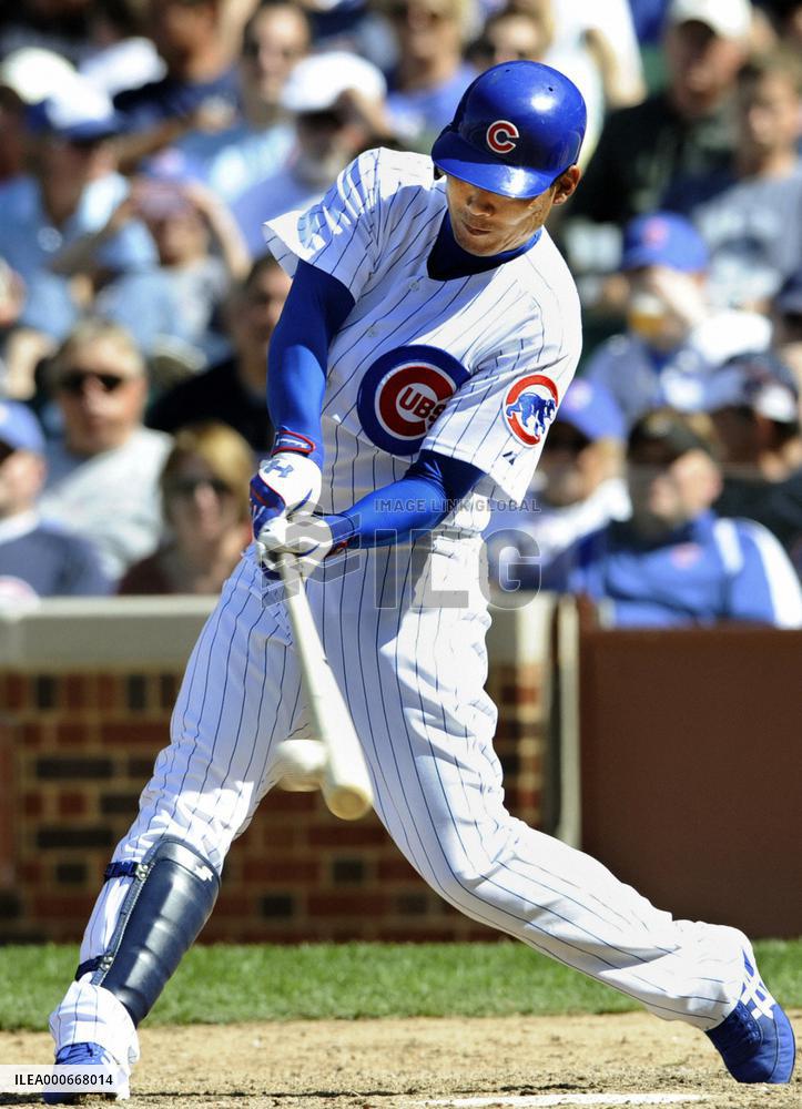 Chicago Cubs' Fukudome 2-for-3 against San Diego Padres