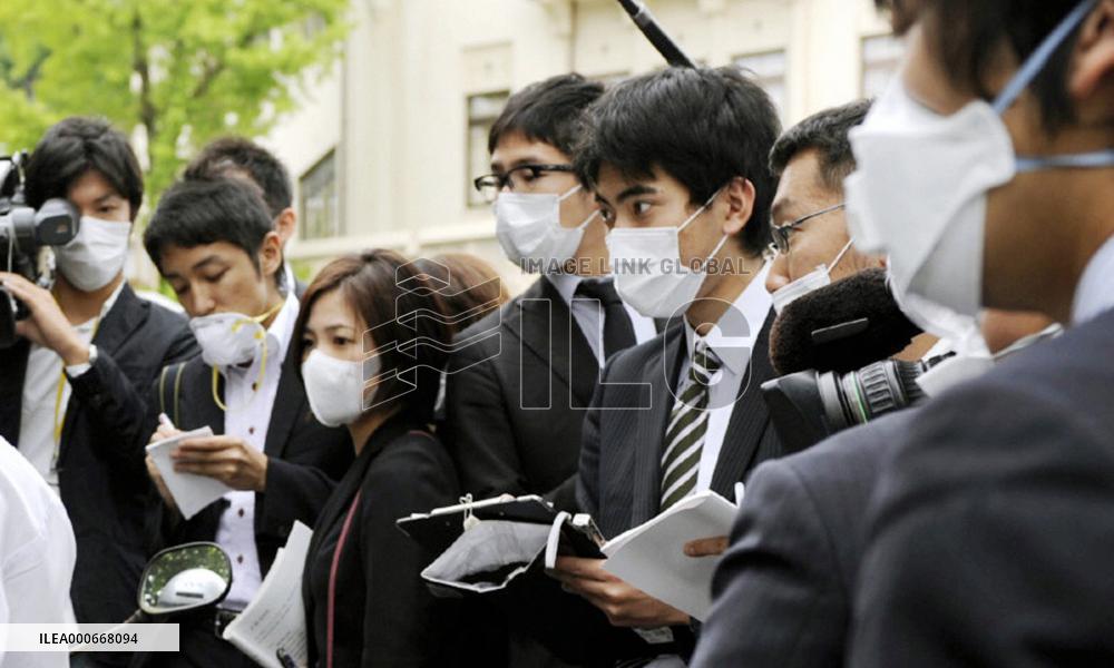 1st domestic infection of new flu confirmed in Japan