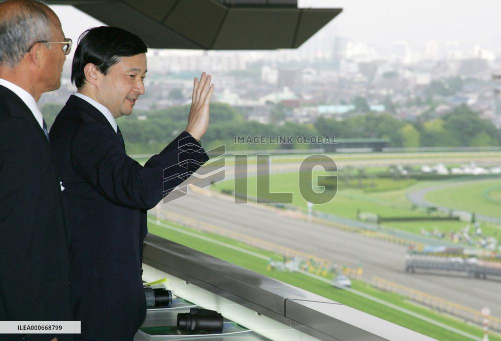 Crown Prince attends Japanese Derby, Vodka stuns field