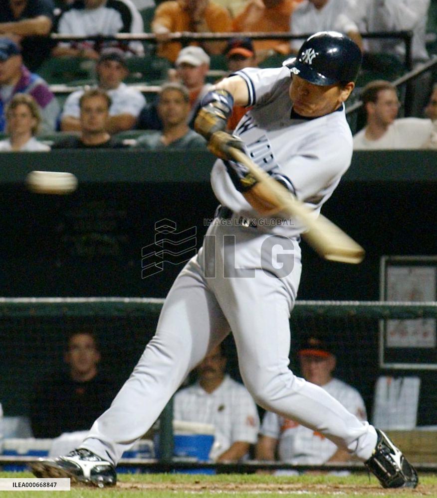 Yankees' Matsui hits season's 7th homer against Orioles