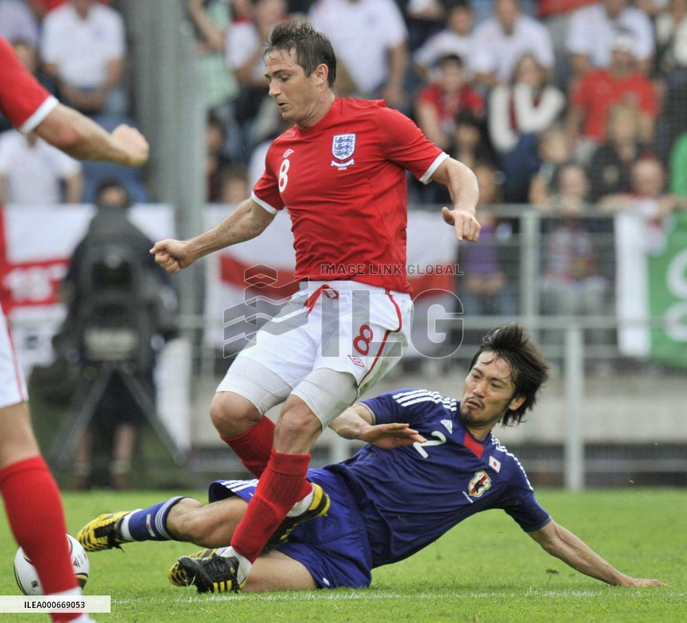 Own goals sink Japan in World Cup warm-up vs England
