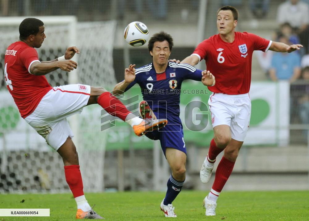 Own goals sink Japan in World Cup warm-up vs England