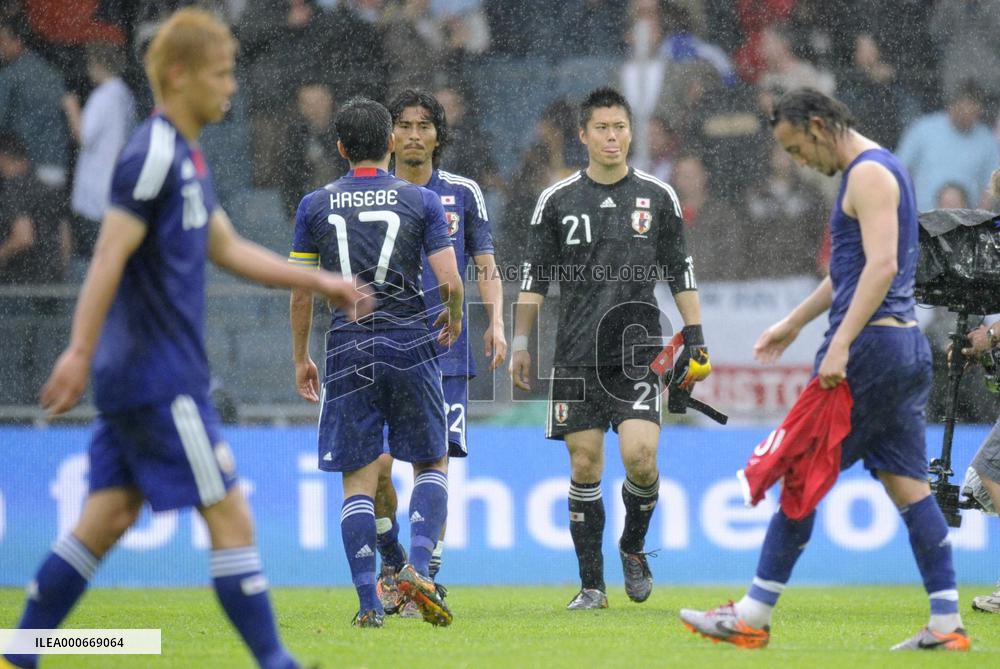 Own goals sink Japan in World Cup warm-up vs England