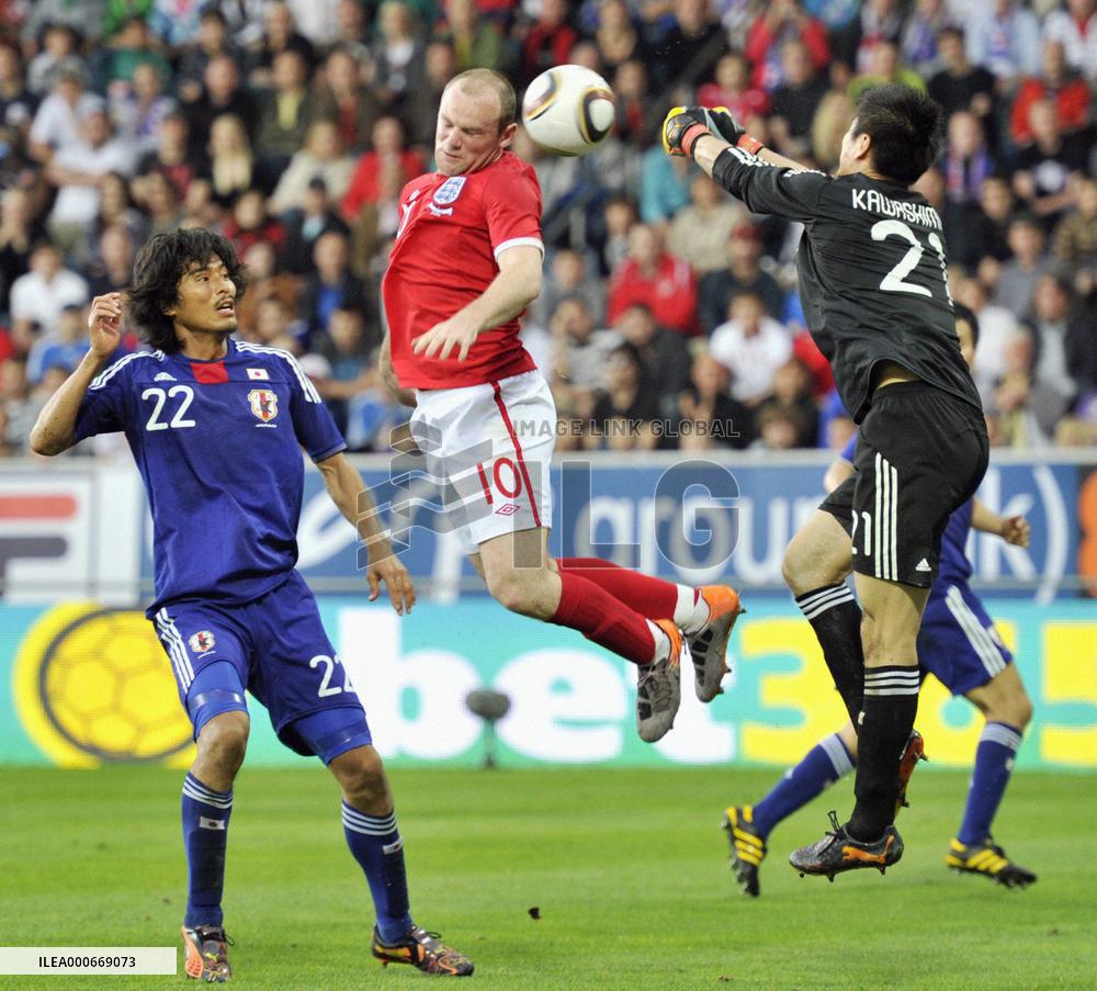 Own goals sink Japan in World Cup warm-up vs England