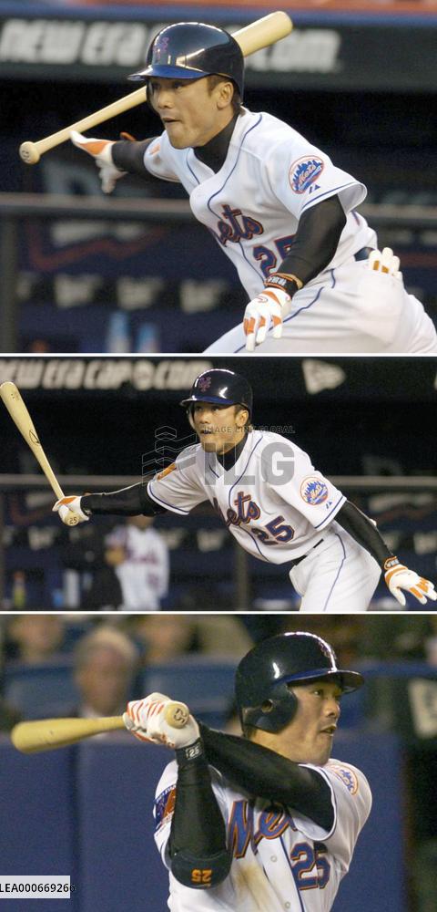 Kazuo goes 3-for-5