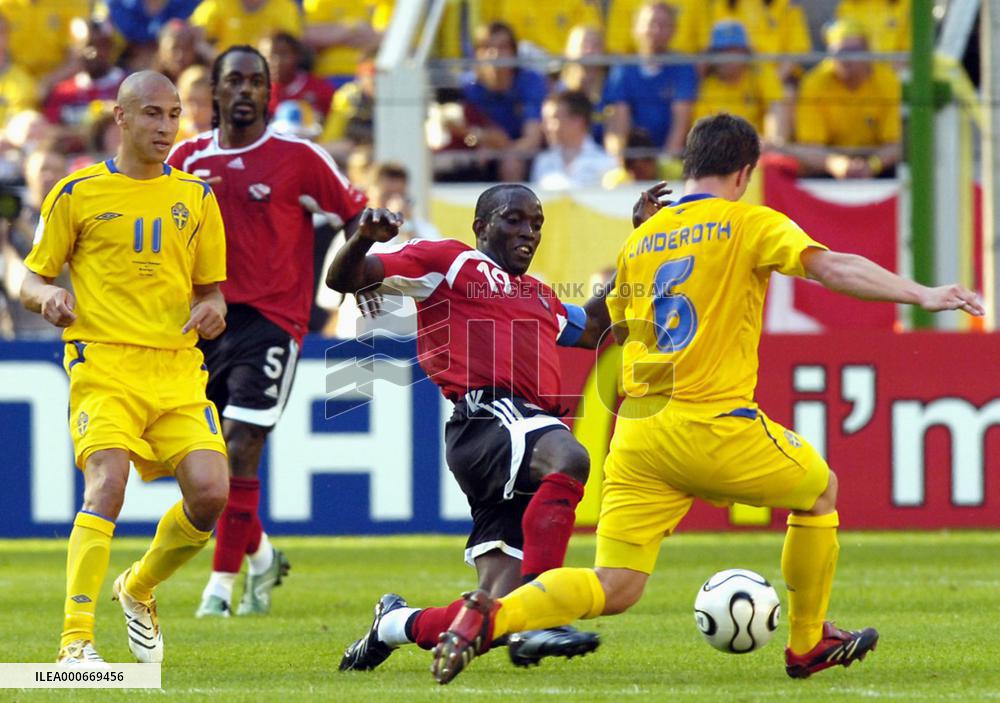 Sweden vs Trinidad and Tobago in World Cup