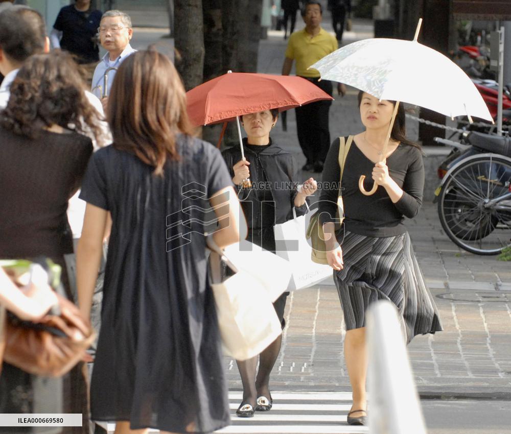 Rainy season delayed in most parts of Japan, drought feared