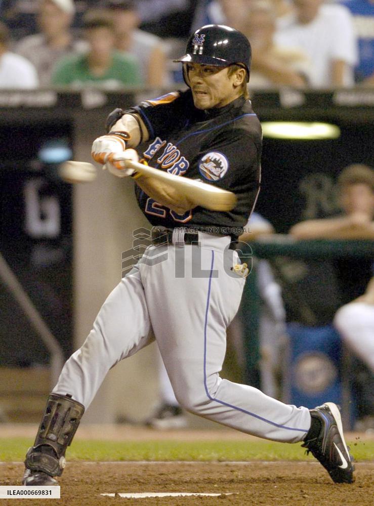 Mets Matsui goes 2-for-2 against Royals