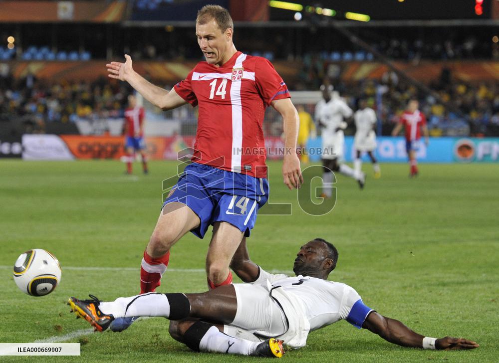 Ghana beat Serbia 1-0 in World Cup Group D match