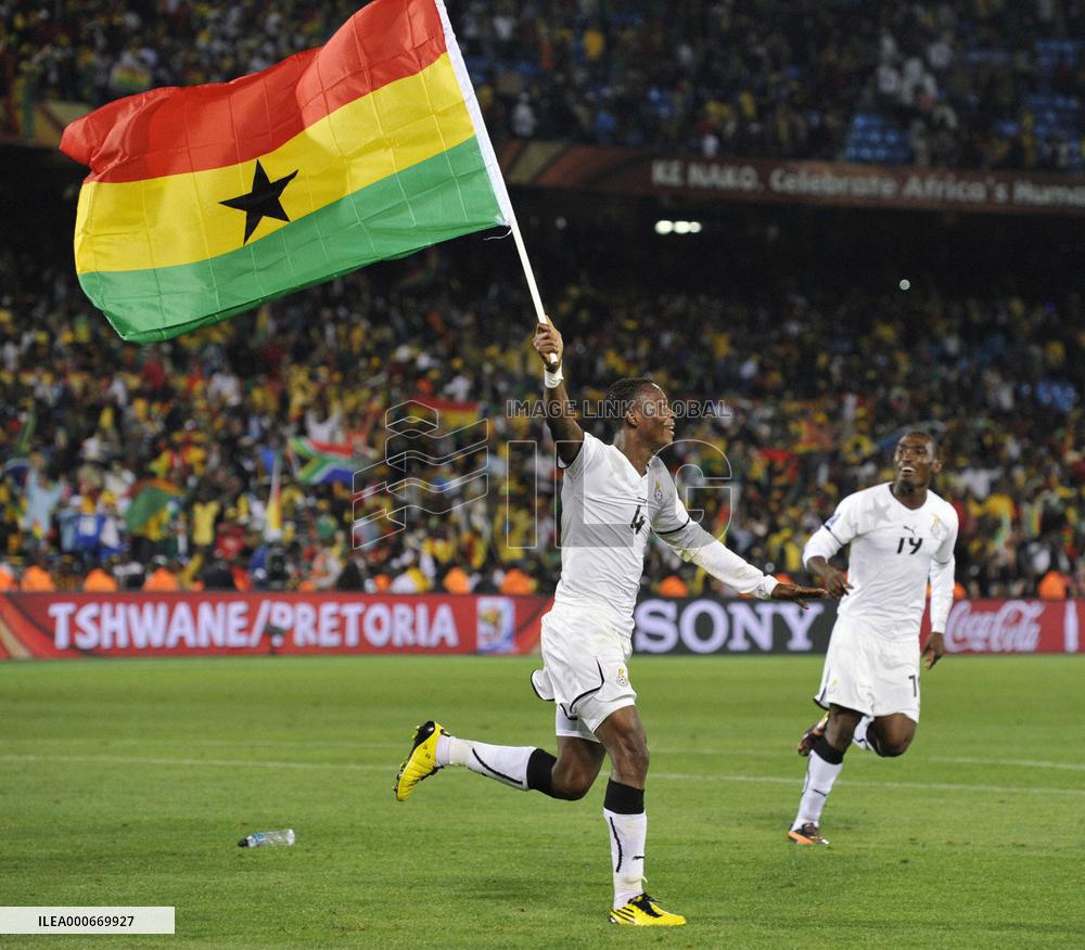 Ghana beat Serbia 1-0 in World Cup Group D match