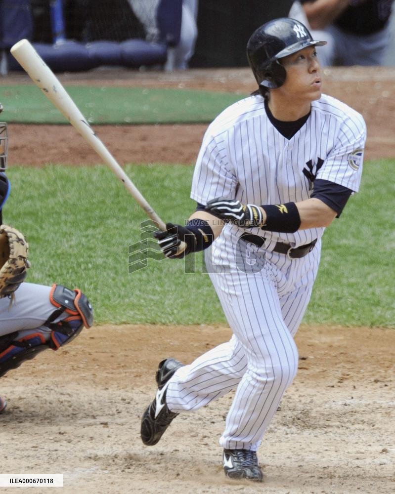 H. Matsui goes deep as Yankees rout Mets