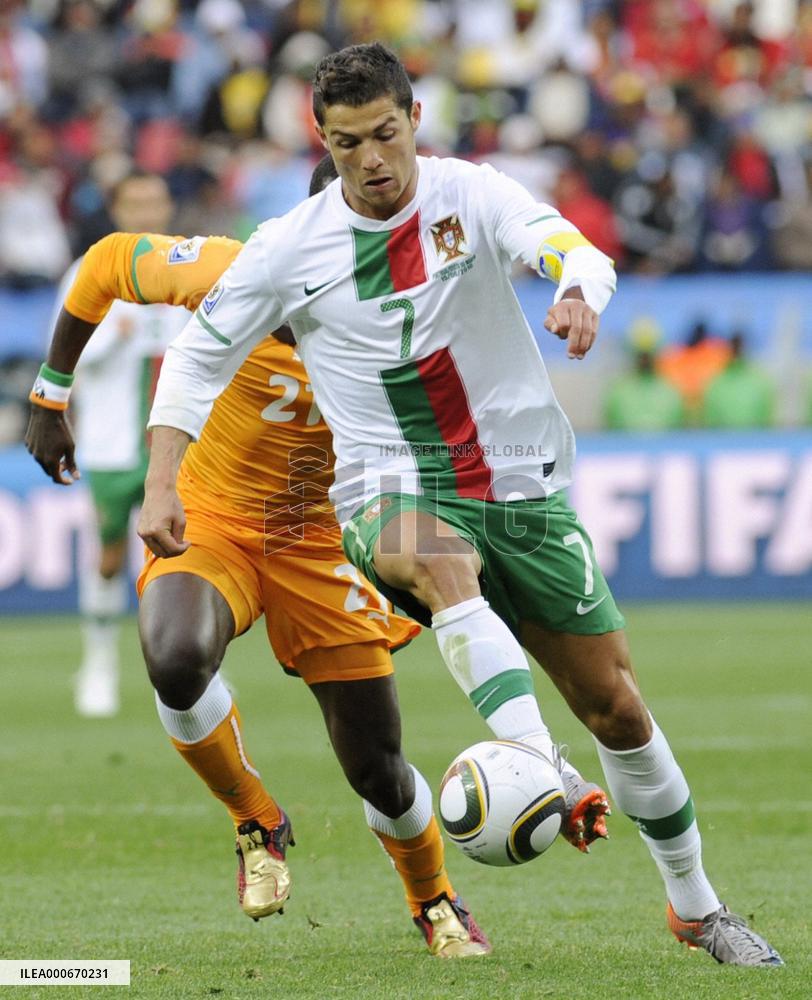 Ivory Coast draw 0-0 with Portugal in World Cup Group G match