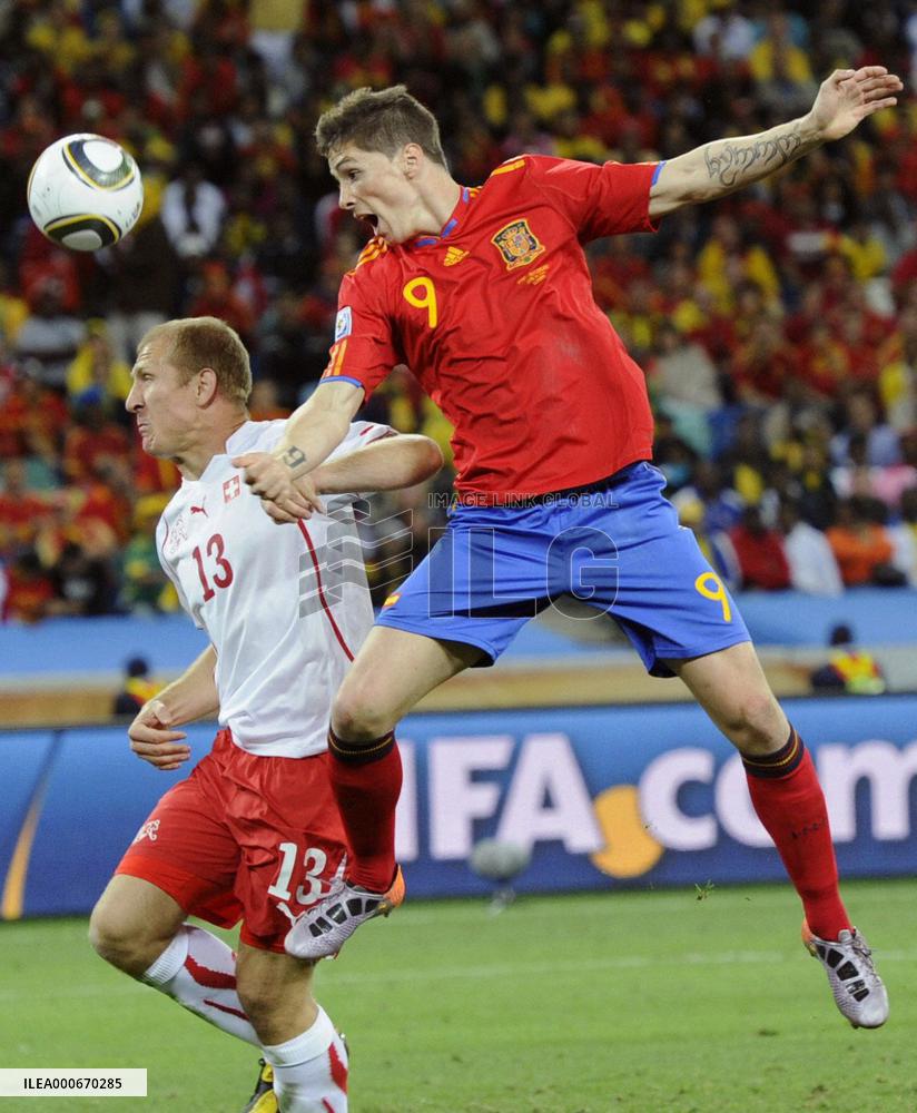 Switzerland in stunning victory over Spain