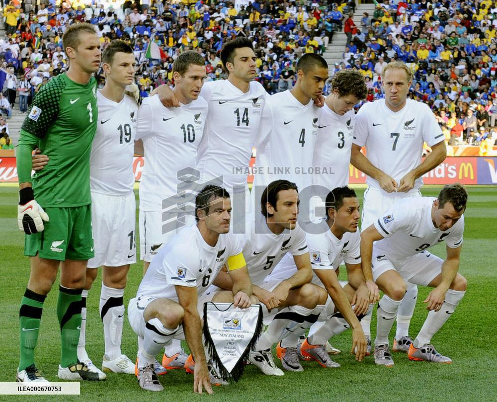 Italy, New Zealand draw 1-1 in World Cup Group F match