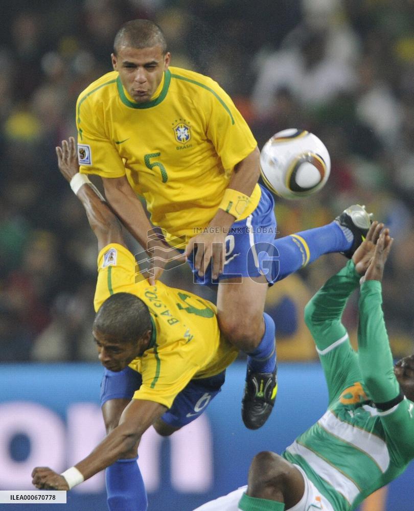 Brazil beat Ivory Coast 3-1 in World Cup Group G match