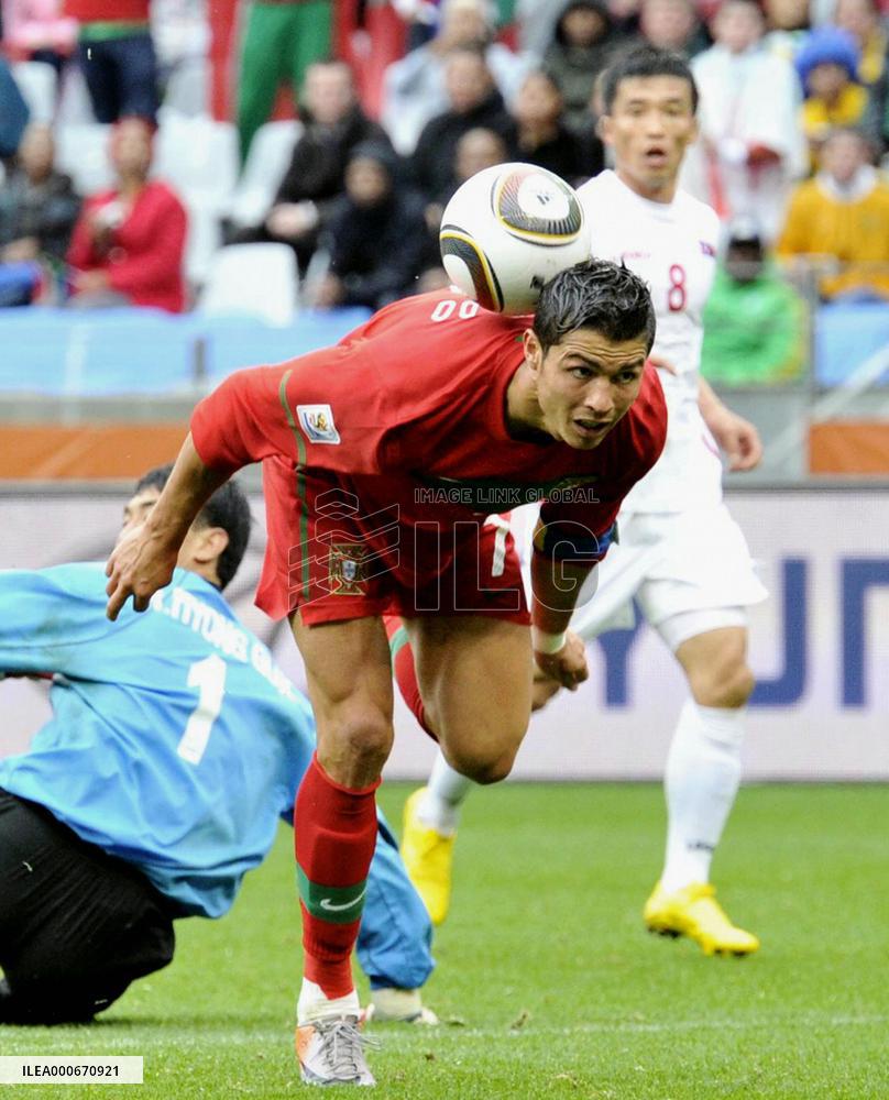 Portugal thrash N. Korea 7-0 in World Cup Group G