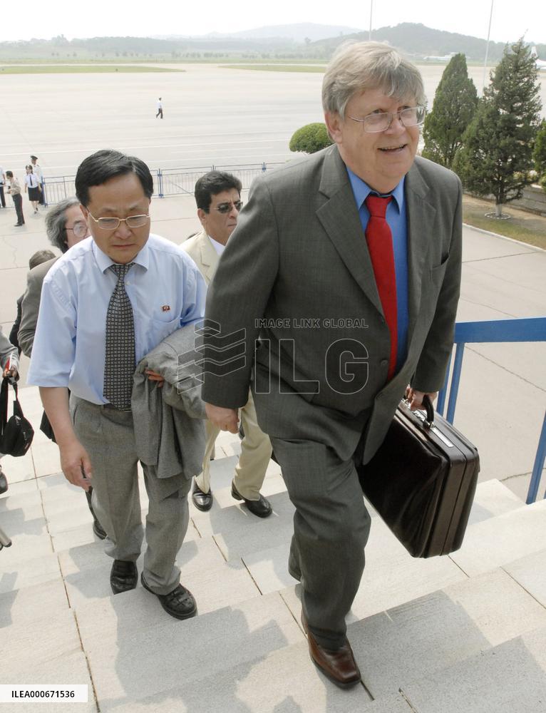 IAEA delegation arrives in Pyongyang