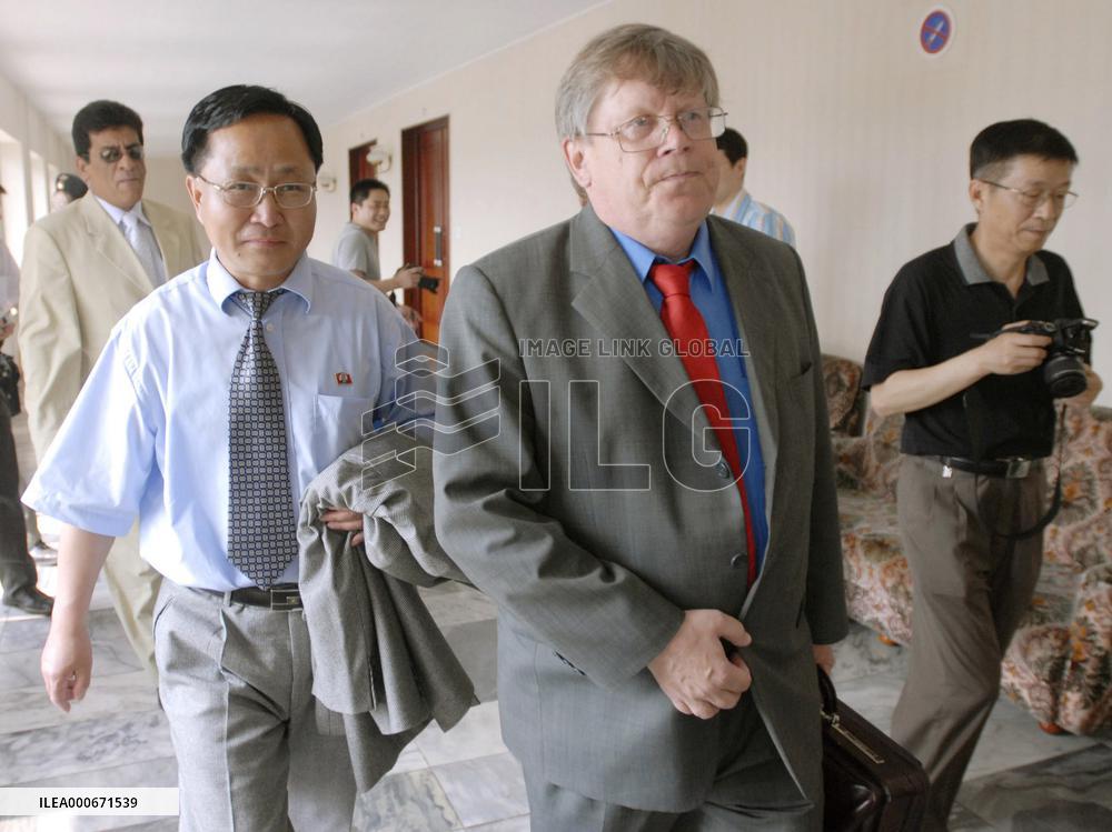 IAEA delegation arrives in Pyongyang