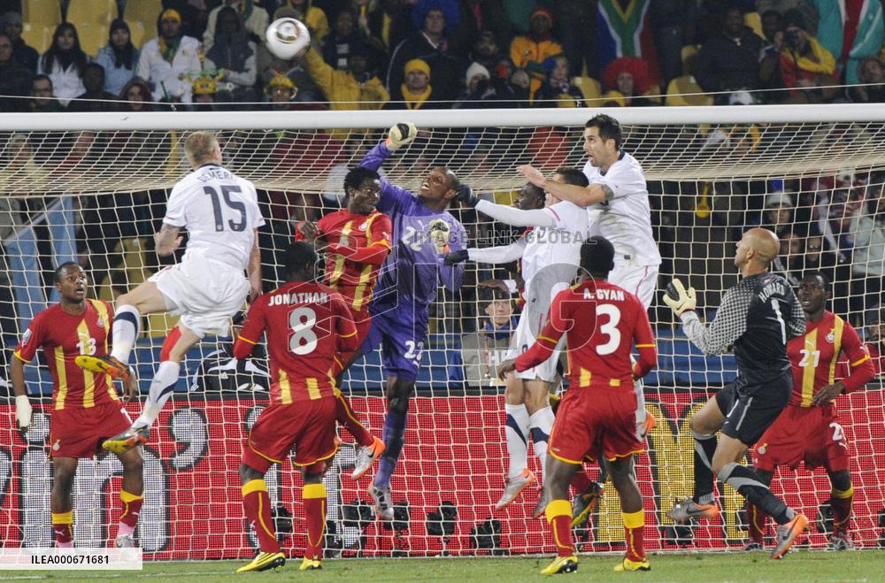 Ghana beat U.S. in World Cup second round