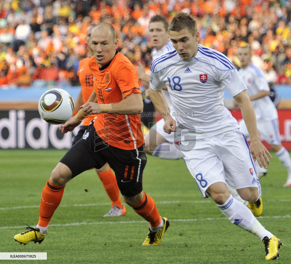 Netherlands vs Slovakia in World Cup second round