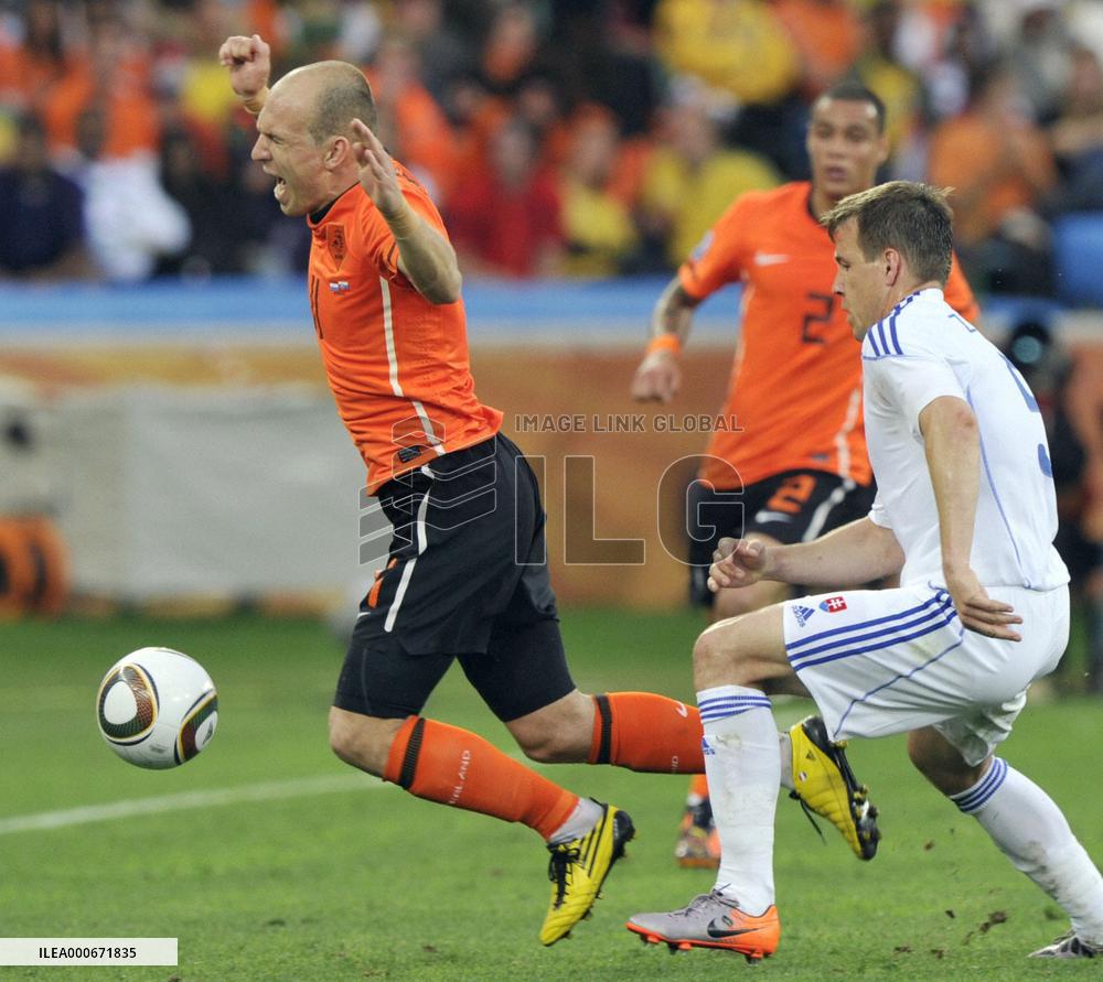 Netherlands beat Slovakia at World Cup 2nd round