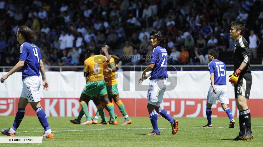 Japan vs Ivory Coast in World Cup warm-up match